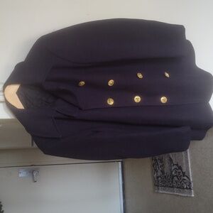 Navy Pea Coat Mens Size 40 Regular
